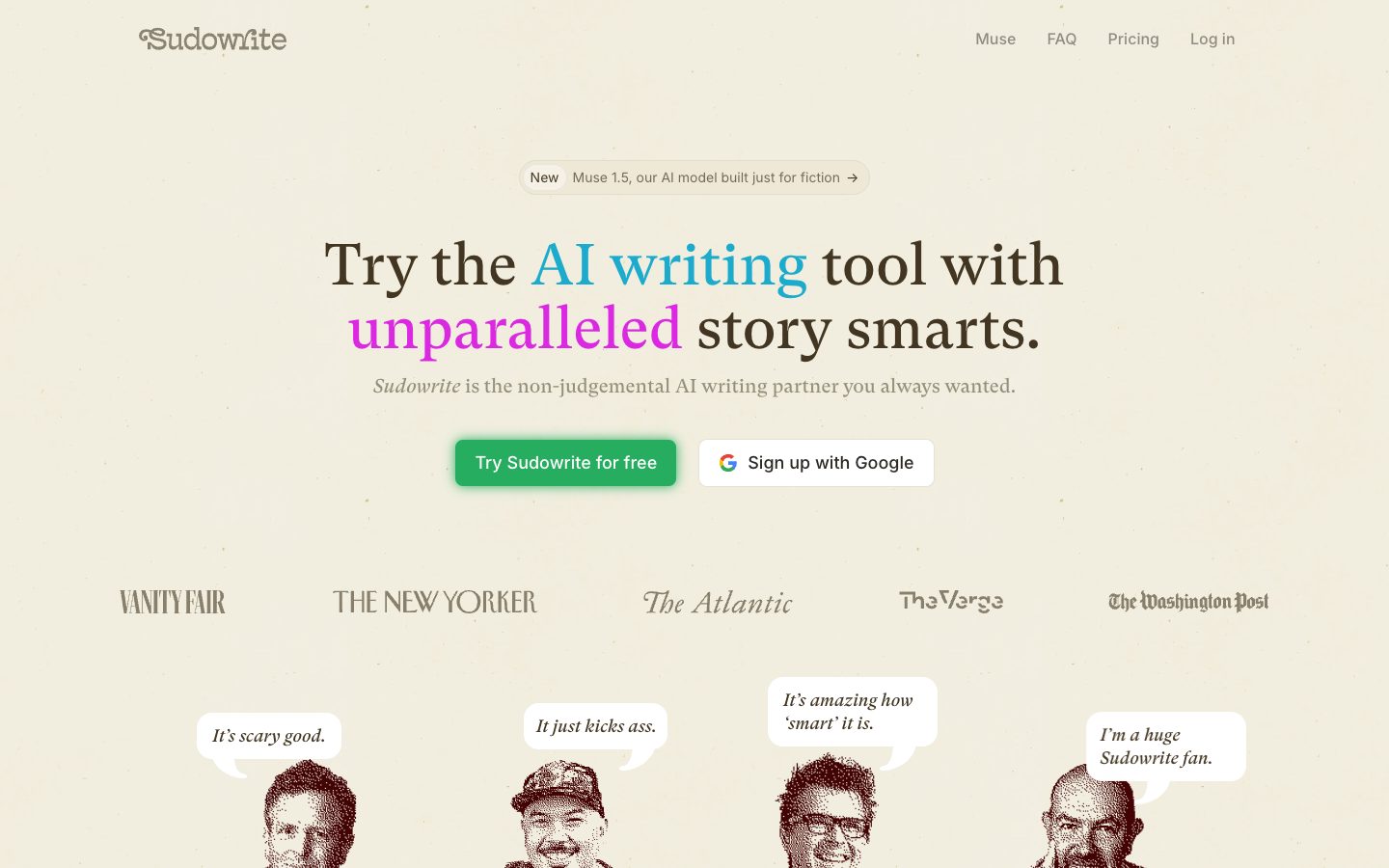 Sudowrite — Screenshots 1