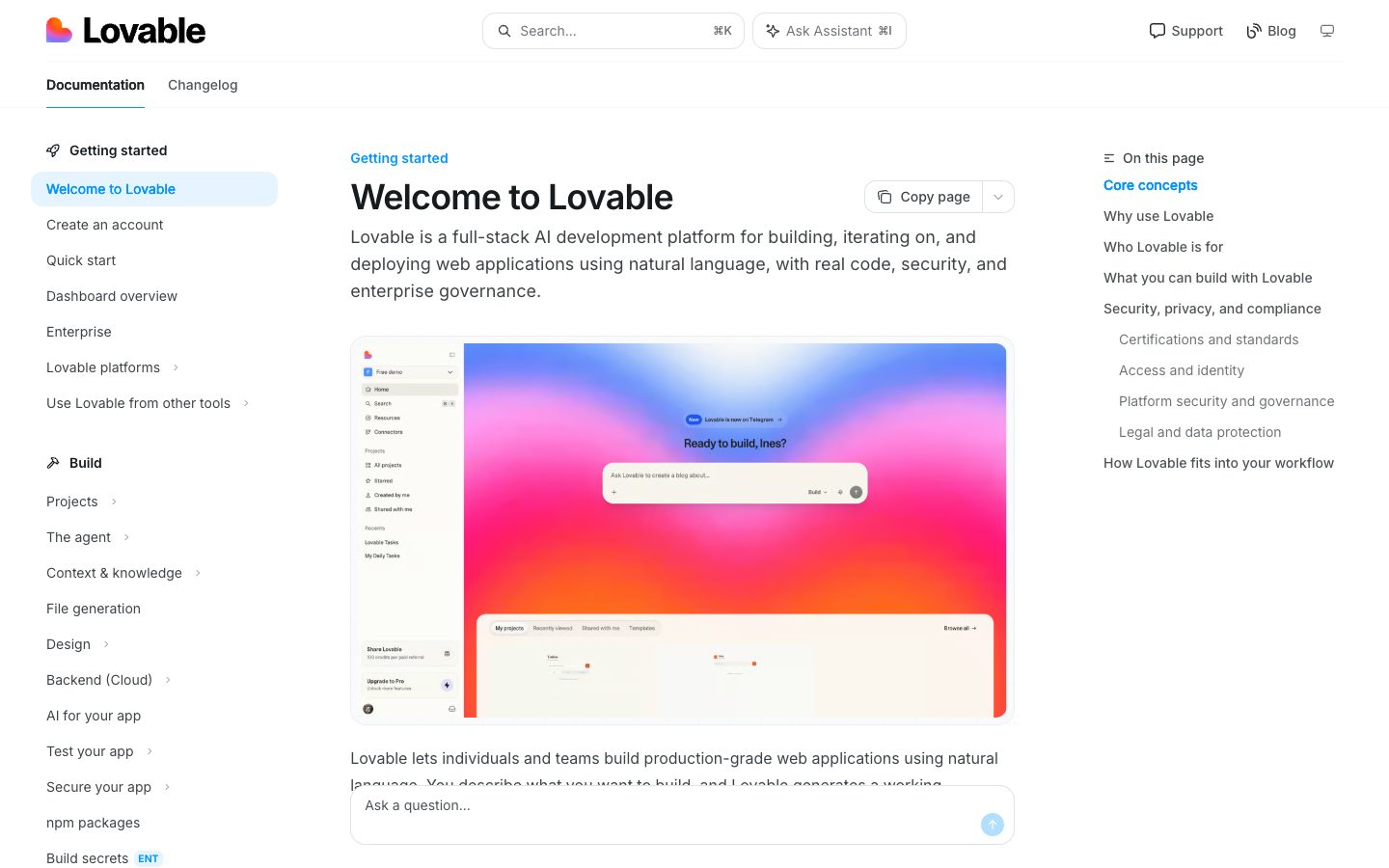 Lovable preview