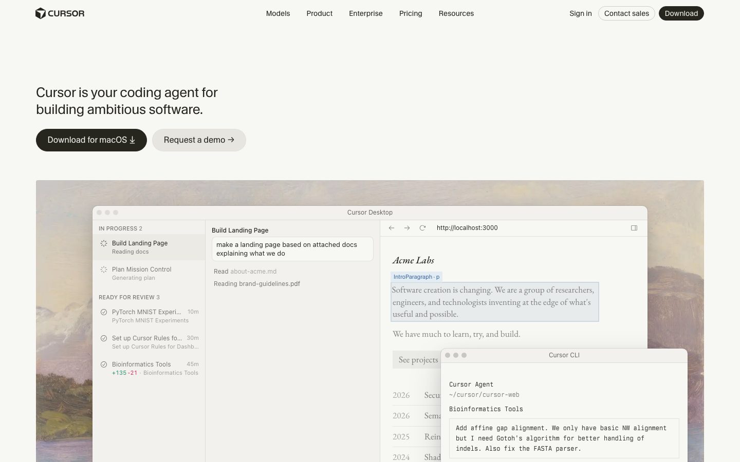 Cursor — Screenshots 1