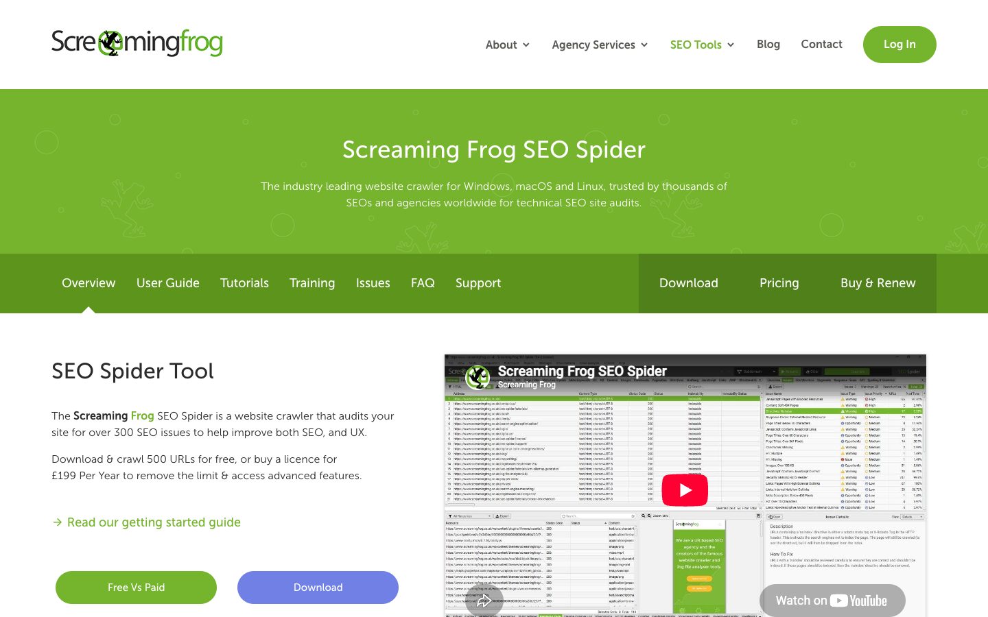 Screaming Frog SEO Spider — Screenshots 1