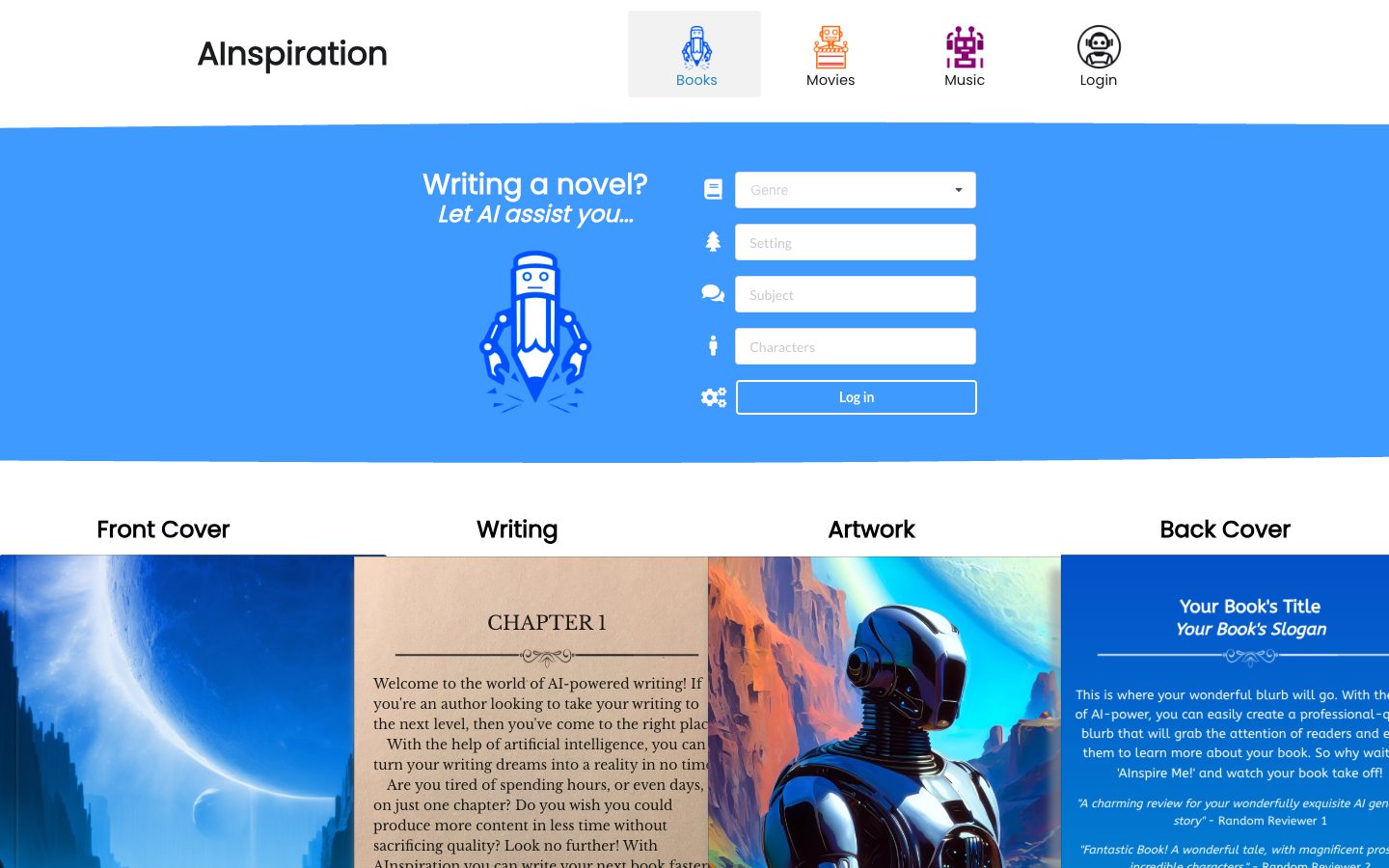 AInspiration preview