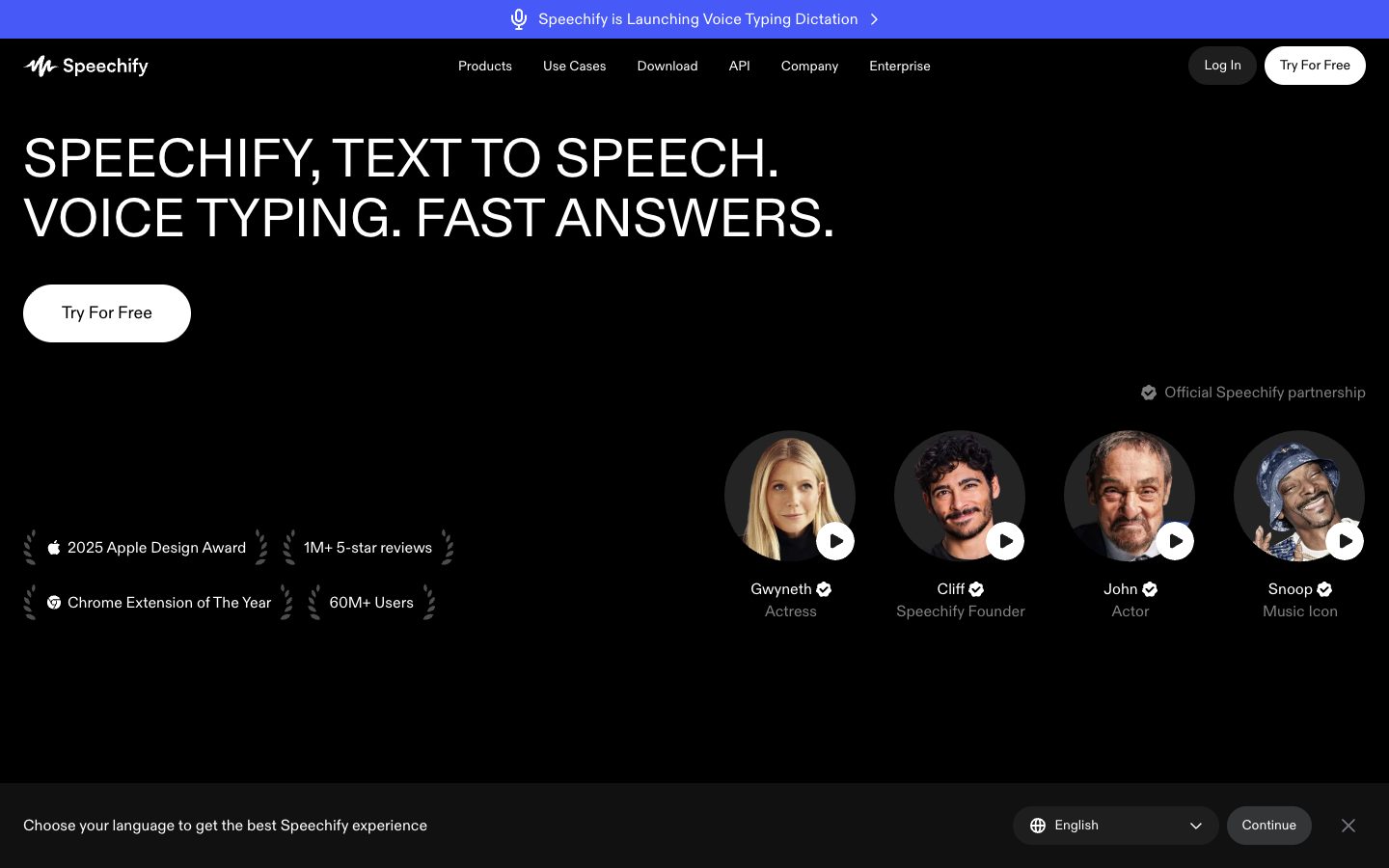 Speechify — Screenshots 1