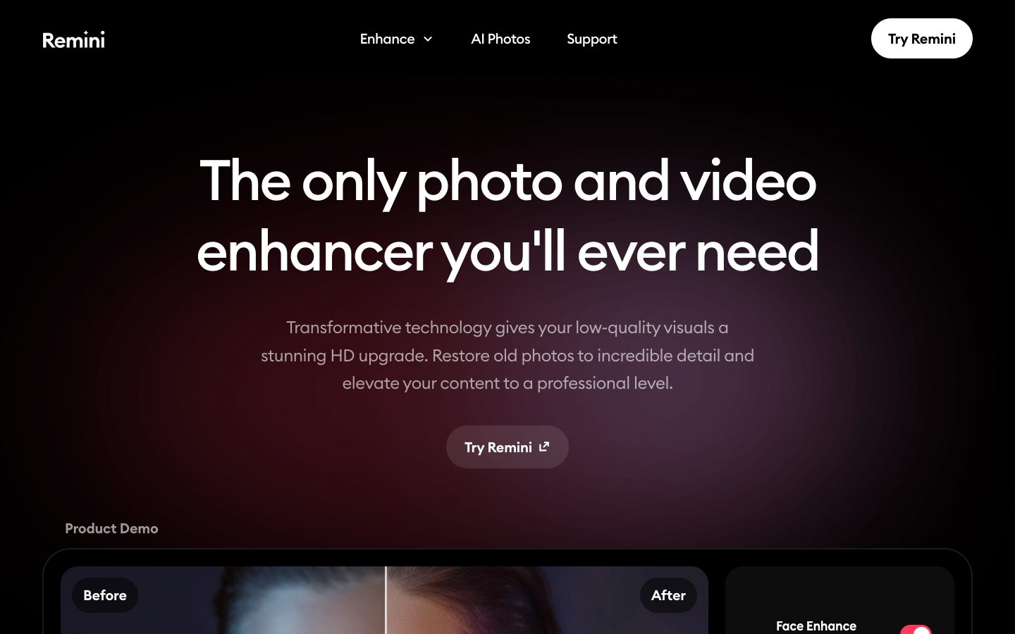 Remini — Screenshots 1