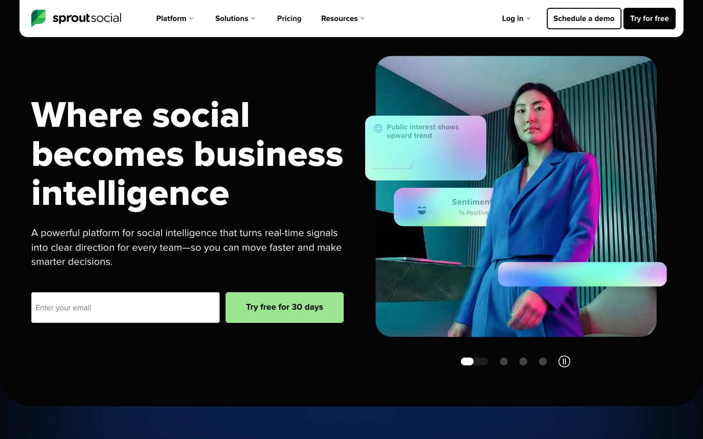 Sprout Social preview