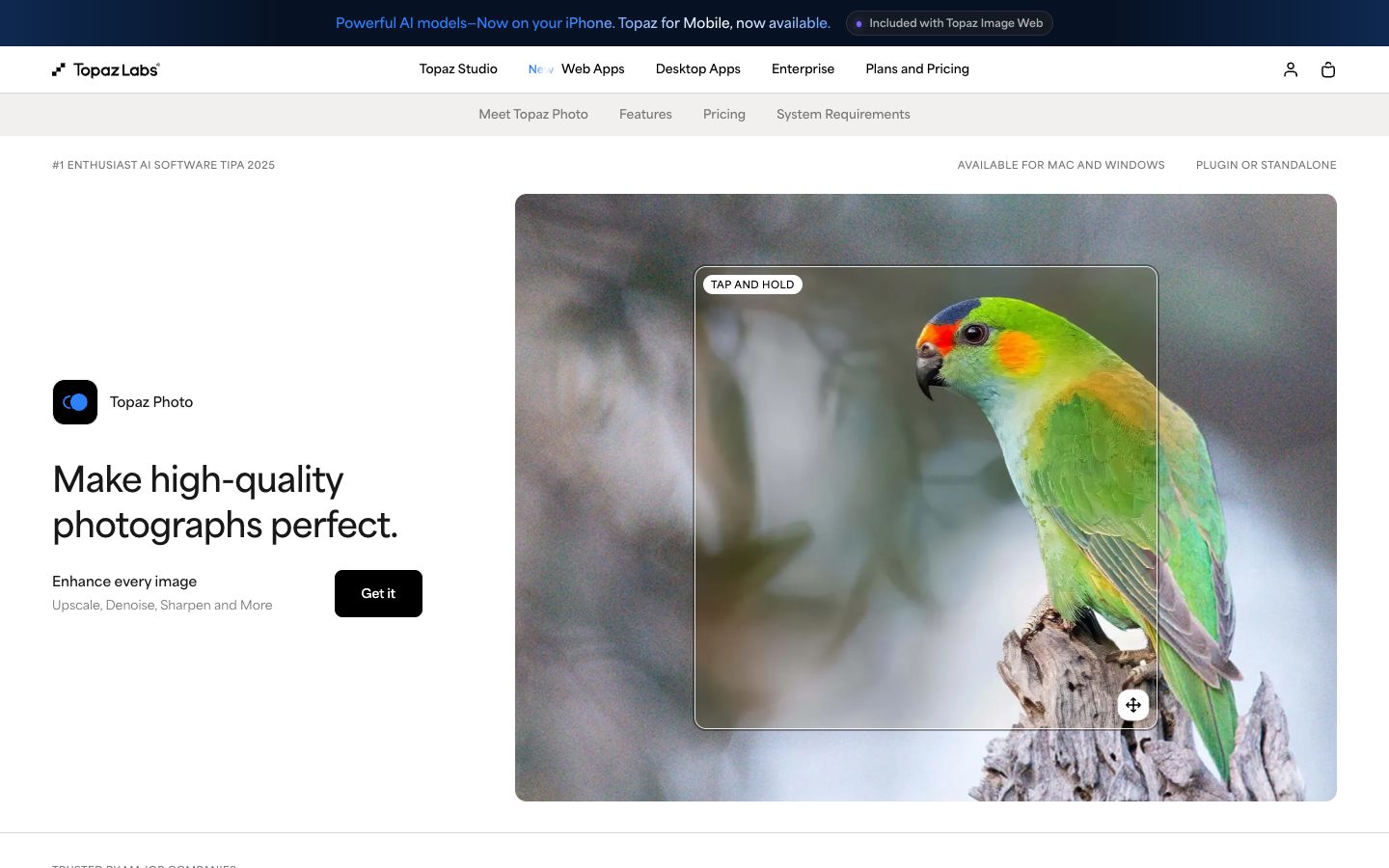 Topaz Photo AI — Screenshots 1
