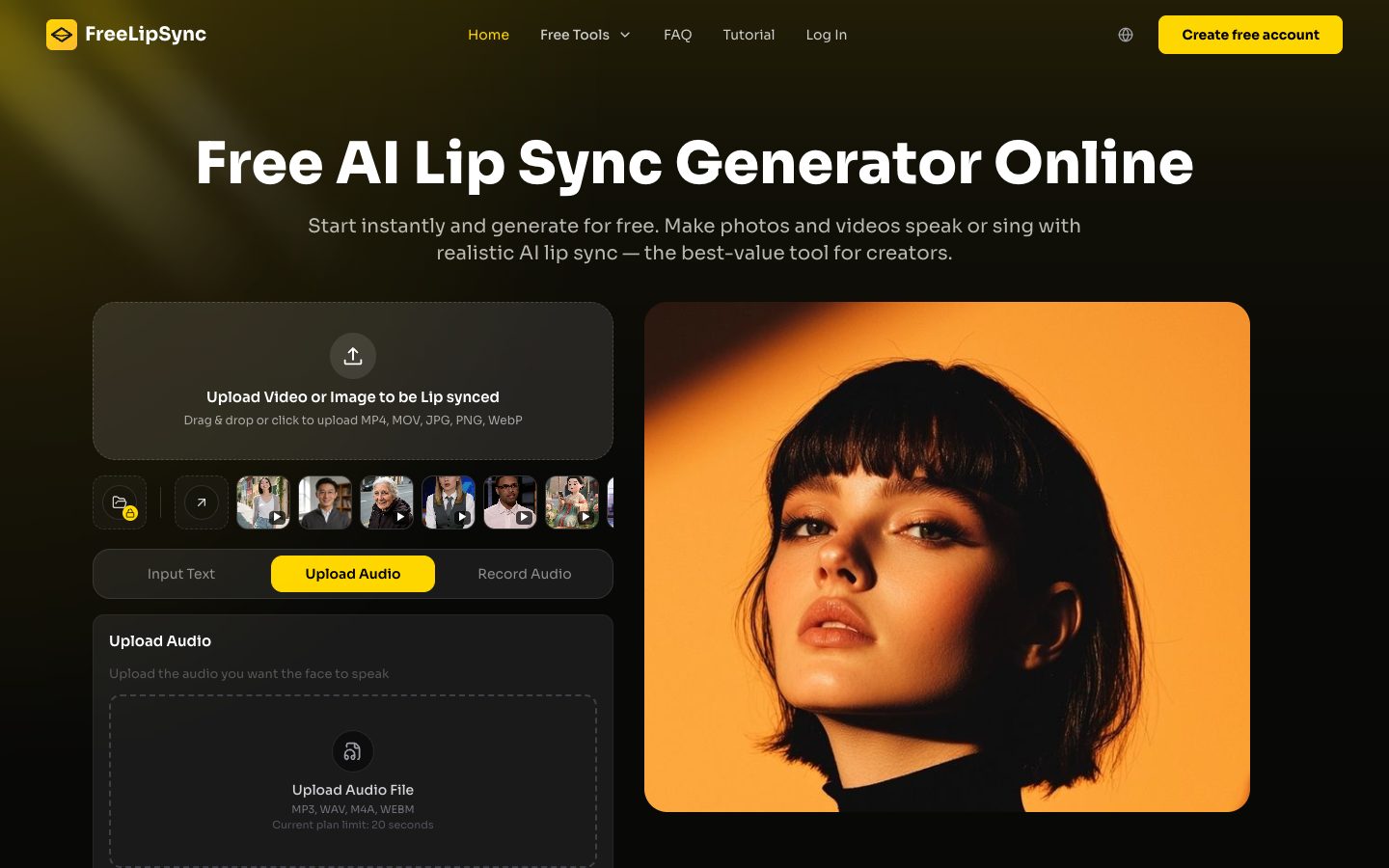 FreeLipSync — Screenshots 1