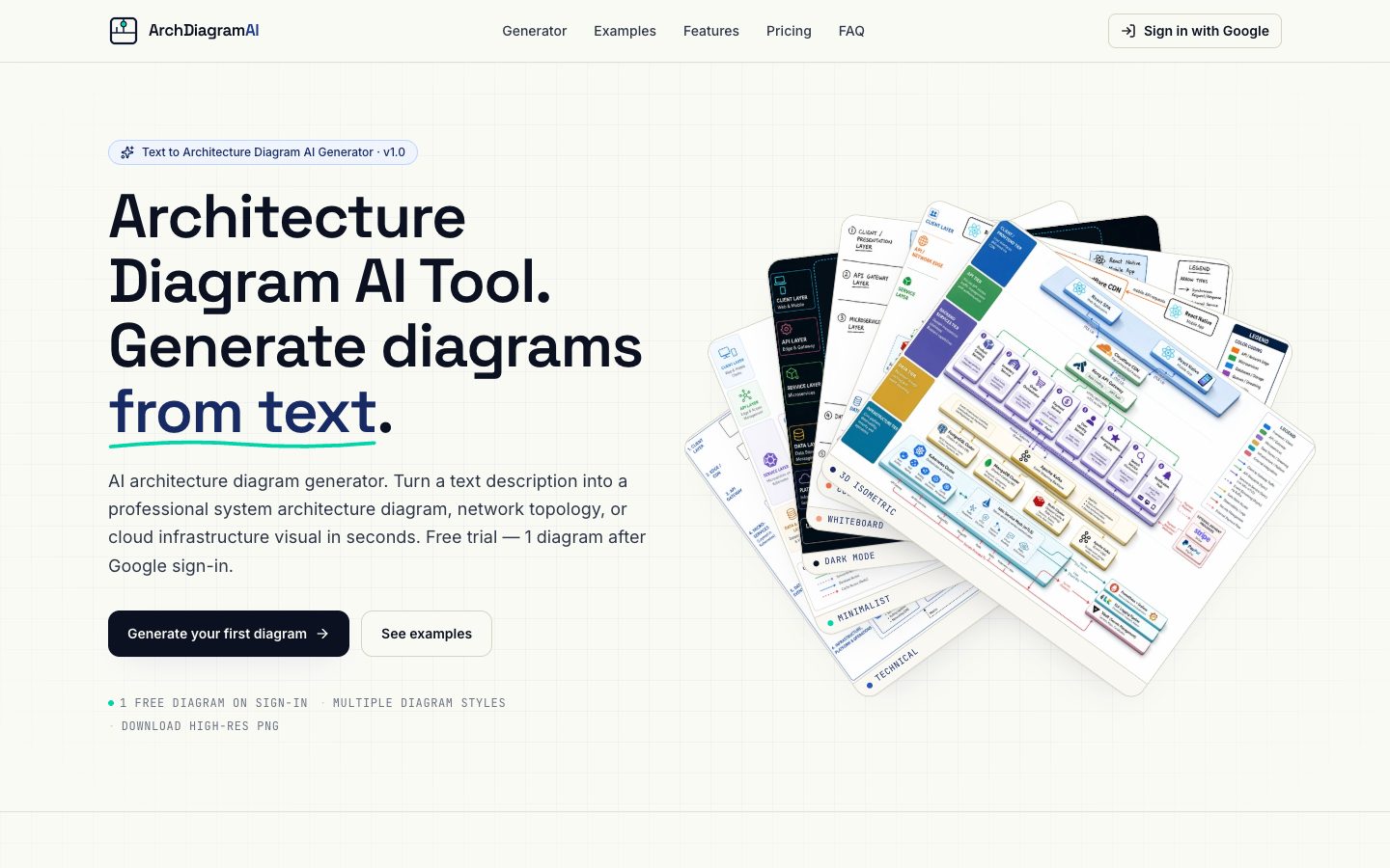 ArchDiagramAI preview