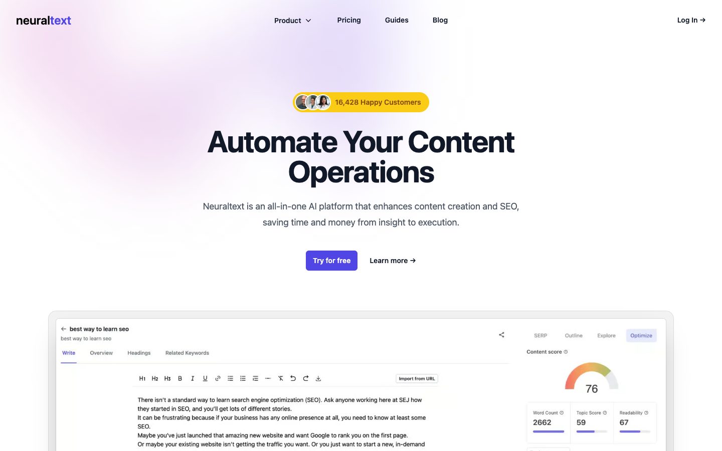 Neuraltext — Screenshots 1