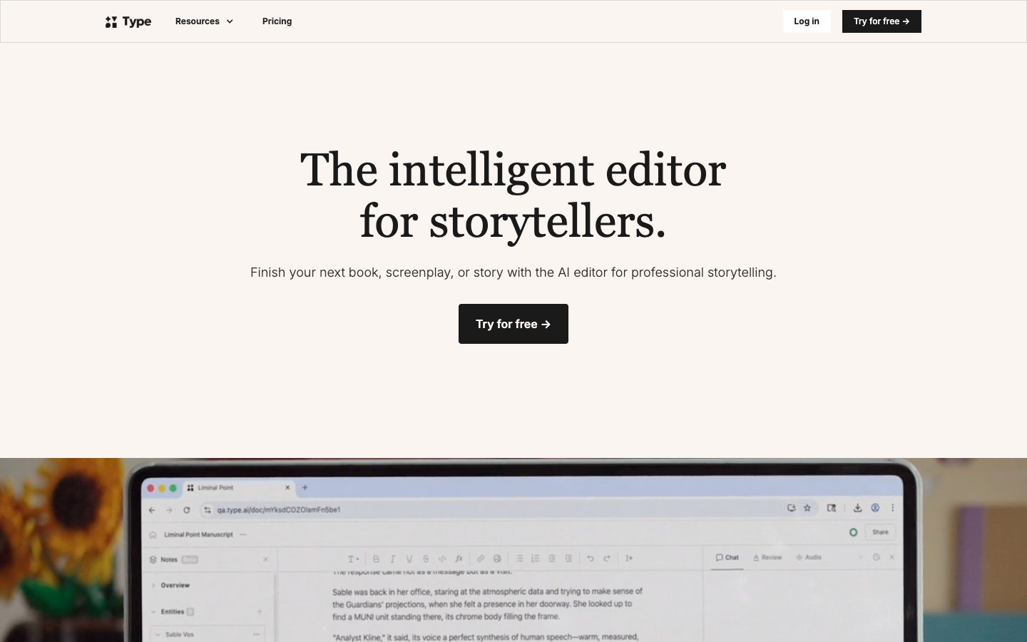 Type.ai preview
