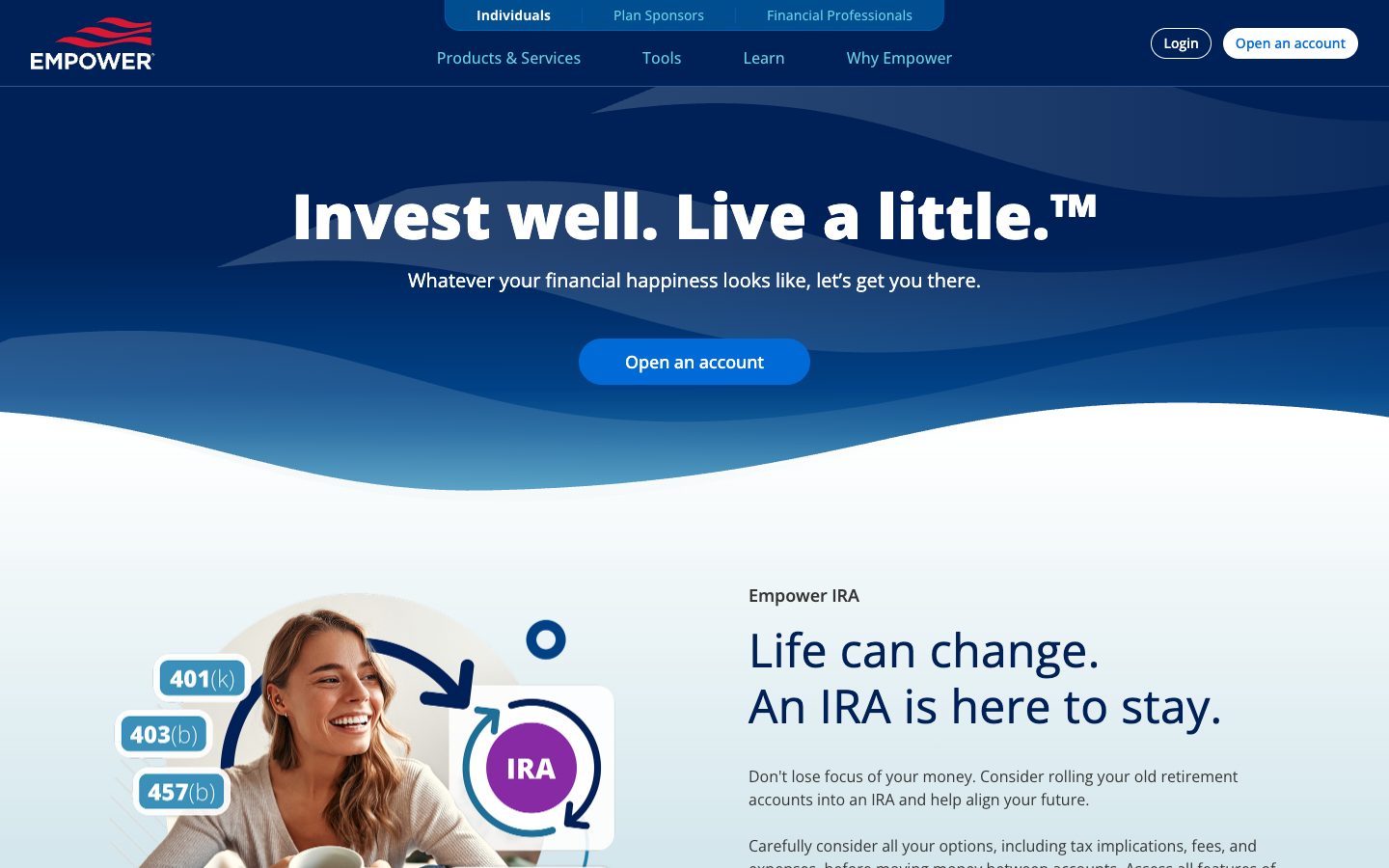 Empower Personal Dashboard — Screenshots 1