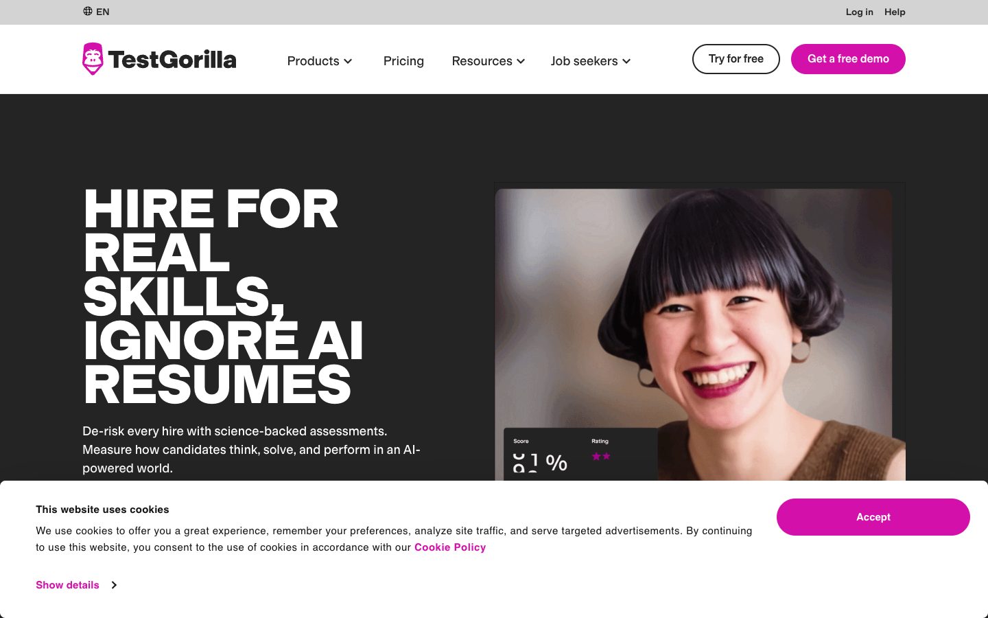 TestGorilla preview
