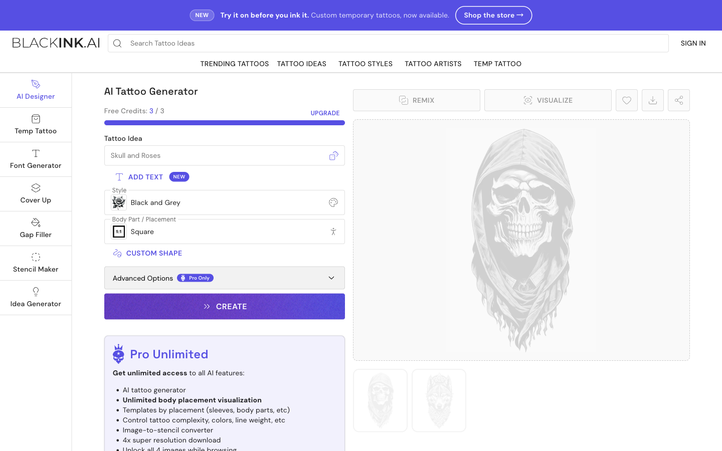 BlackInk.ai — Screenshots 1