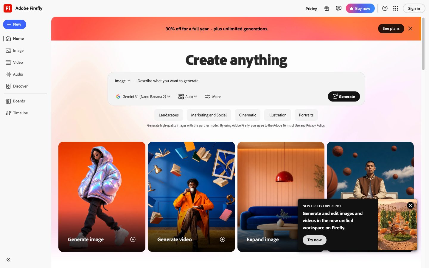 Adobe Firefly — Screenshots 1