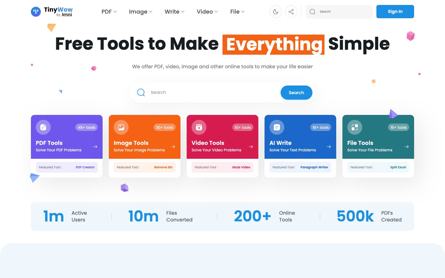 TinyWow.com preview