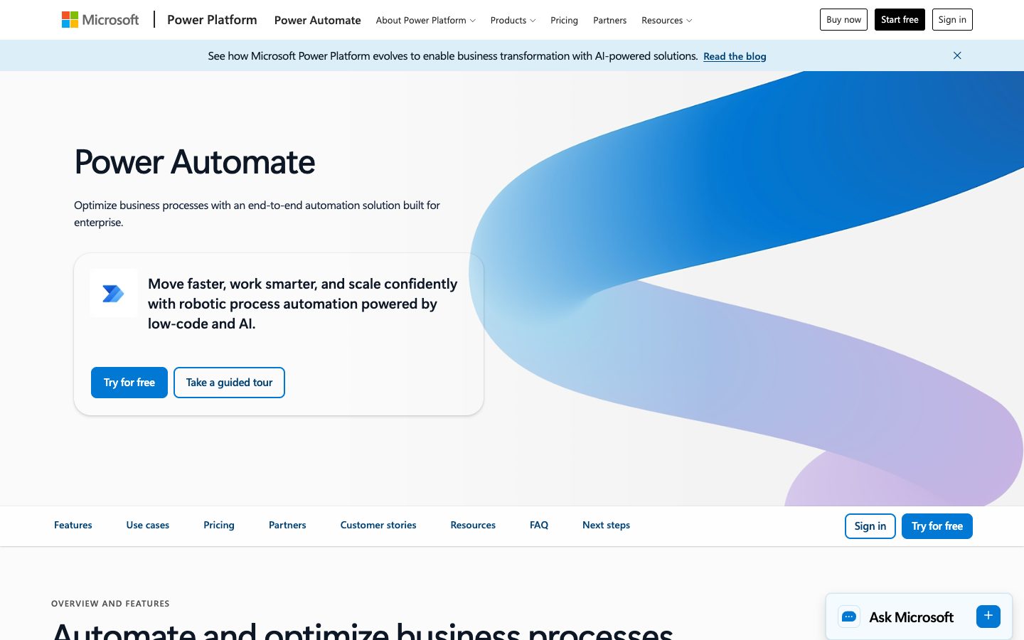 Power Automate — Screenshots 1