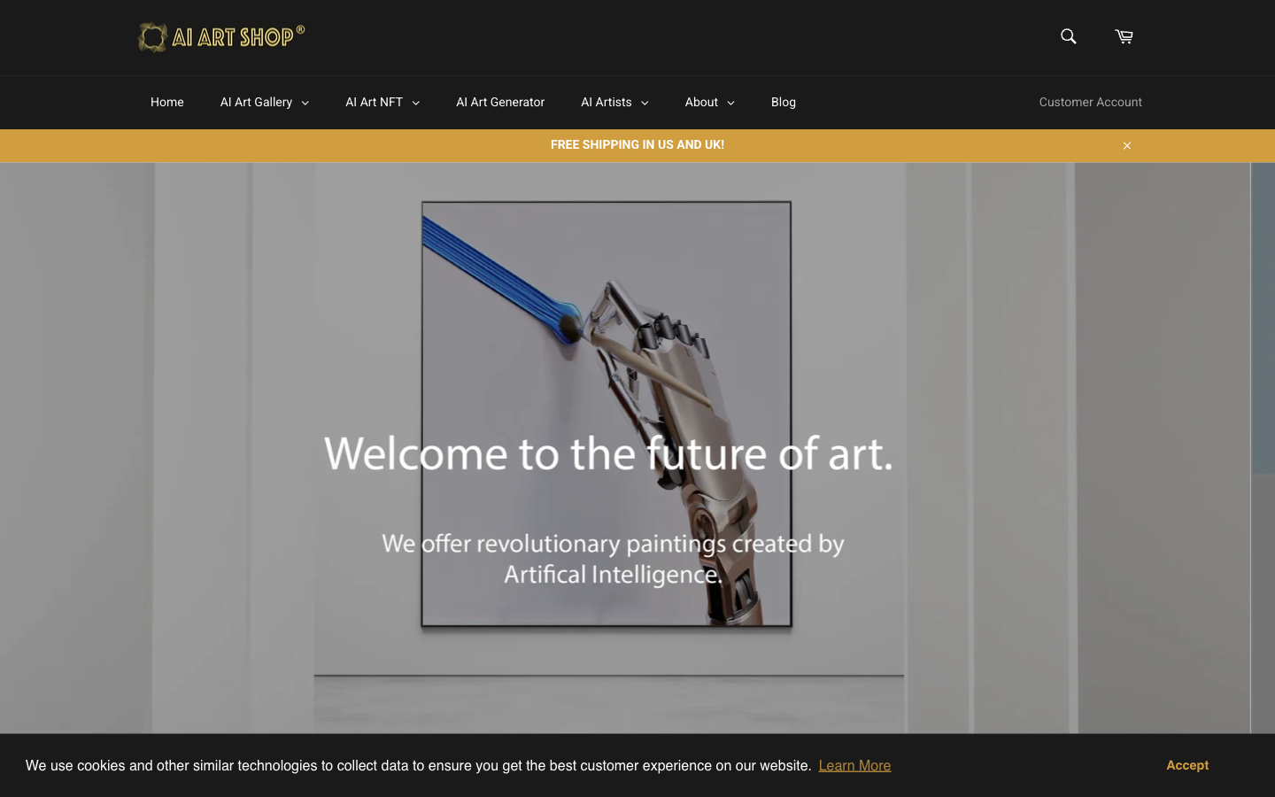 AI Art Shop — Screenshots 1